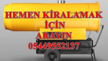 Mazotlu Isıtıcı Kiralama İle Fabrika Şantiye Isıtma Nasıl Kullanılır? Nedir?