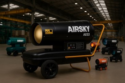 AIRSKY AE30 Bacasız Mazotlu Isıtıcı Isımak