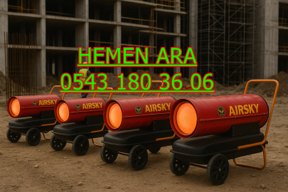 AİRSKY AE60 Bacasız Mazotlu Isıtıcı Isımak Tip