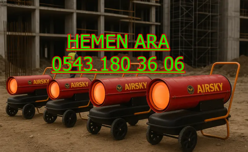 Antalya ve Şanlıurfa ve Malatya ISIMAK ISITICI KİRALAMA