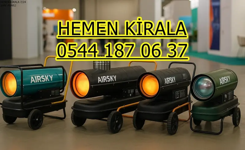 Çiğli ve Kartal ve Maltepe ISIMAK ISITICI KİRALAMA