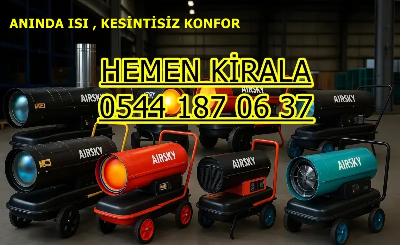 Kırklareli MAZOTLU ISITICI KİRALAMA ISIMAK MODELLERİ