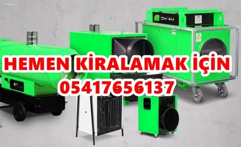 Mazotlu Isıtıcı İle Büyük Alanları Isıtma Nasıl Kullanılır? Nedir?