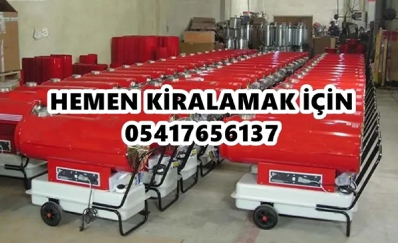Mazotlu Isıtıcı Kiralama İle Şap Kurutma Nasıl Kullanılır? Nedir?